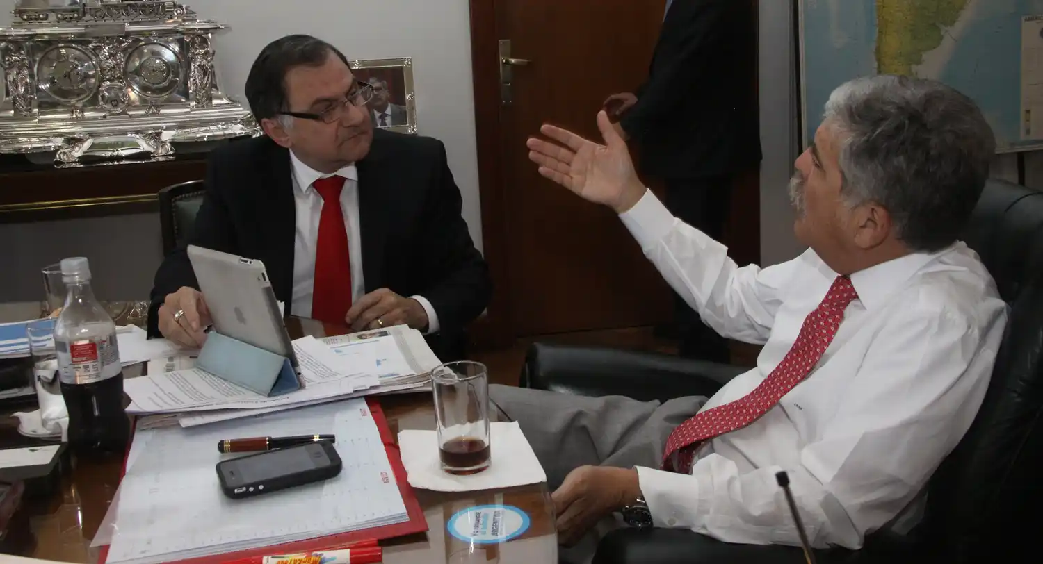 De Vido se reunió con el Presidente de la FAM, Julio Pereyra