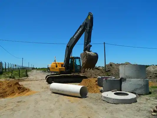 La obra del colector cloacal norte tiene un avance del 90 por ciento