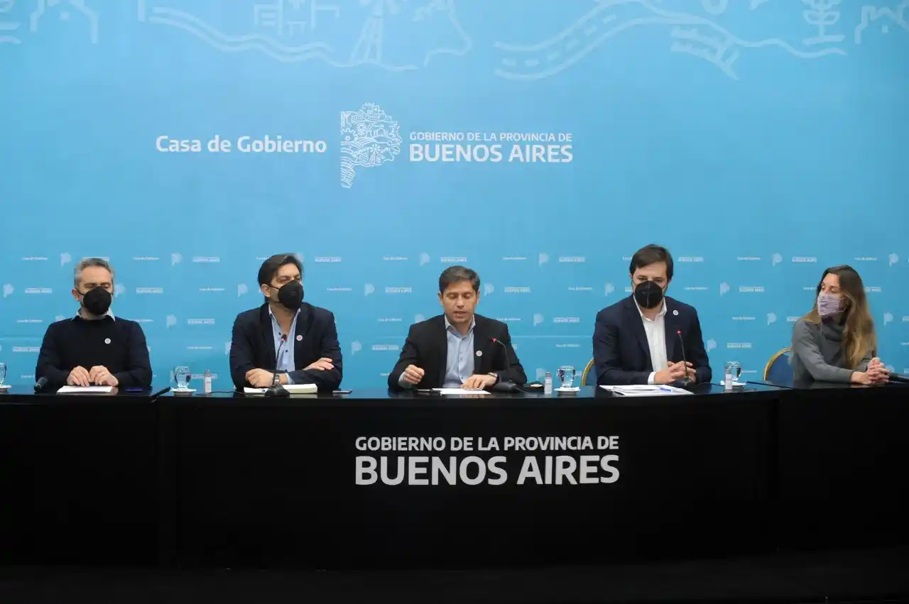 Axel Kicillof: “Se abre una etapa que tiene que ver con la reactivación económica y con sanar”