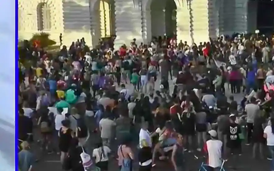 Marcha por Kim Gómez