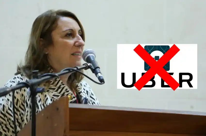 Mónica Fein: «Es imposibe que hoy Uber llegue a Rosario»
