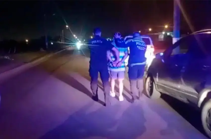 En auto robado atrapan a un convicto evadido de Batán con frondosos antecedentes