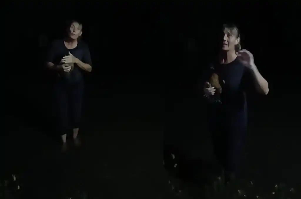 Importante lluvia en Ataliva en pocas horas: calles anegadas y vecinos con agua dentro de los domicilios