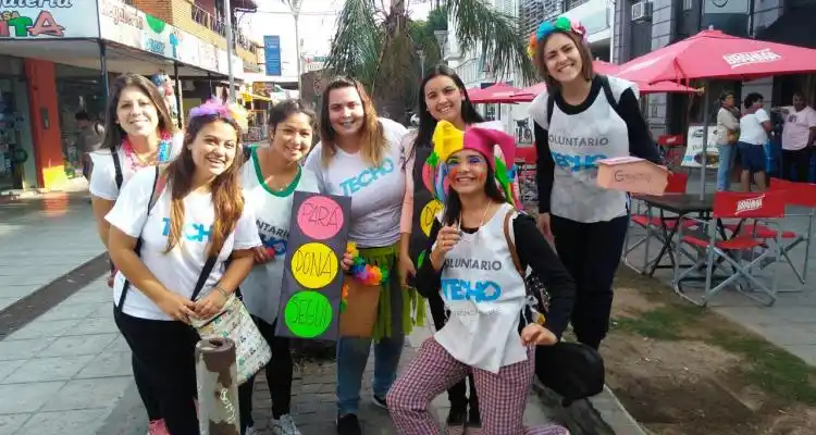 Colecta anual de fundación Techo en San Pedro