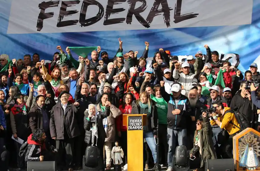 La Marcha Federal reclamó por el acuerdo con el FMI, el ajuste y el endeudamiento