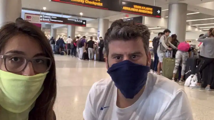 El gobierno paró el regreso de argentinos en el exterior