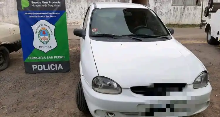 Le secuestraron el auto y la licencia por alcoholemia positiva