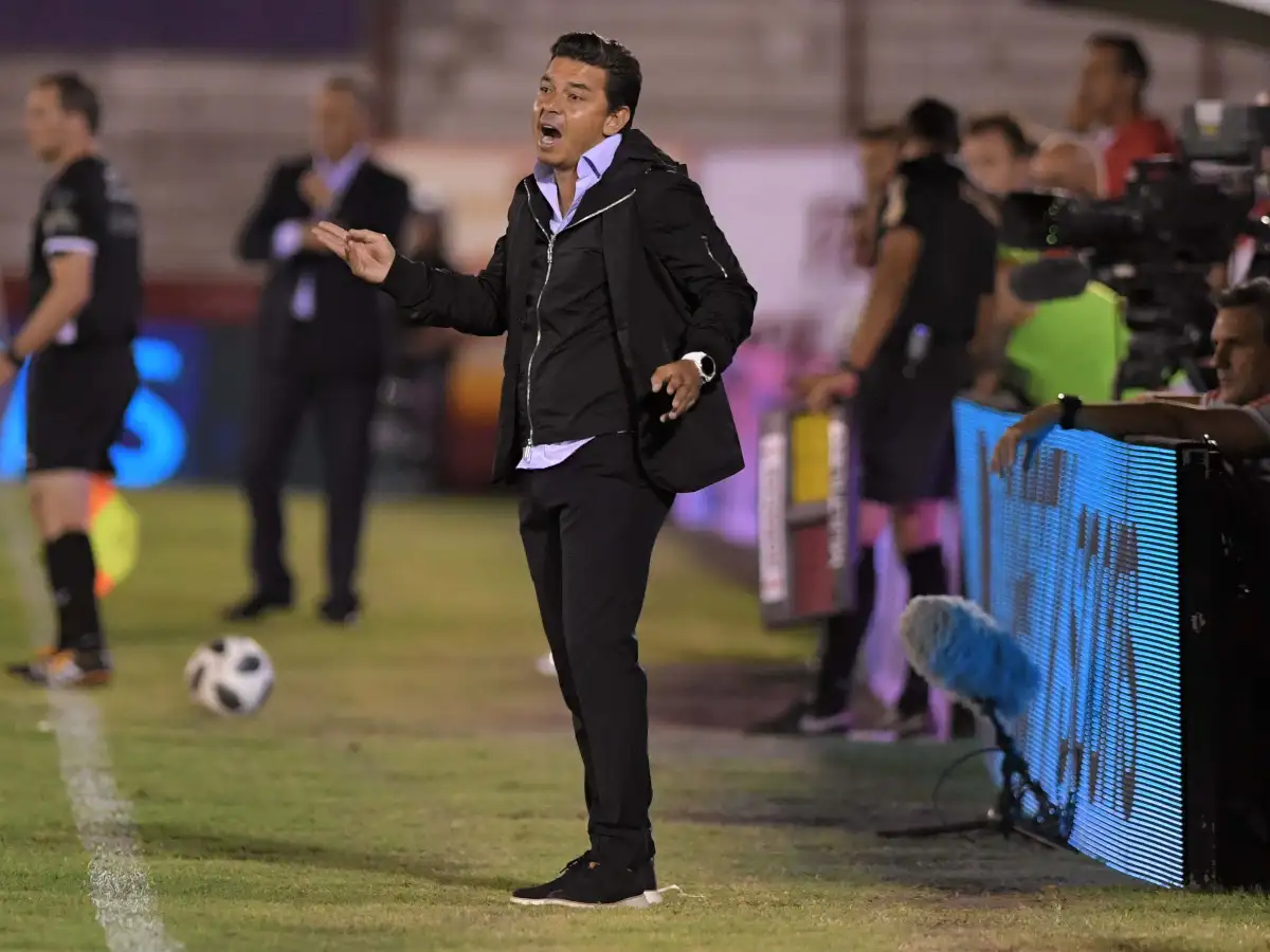 Gallardo se quejó del arbitraje