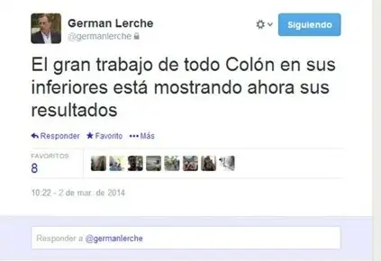 Lerche resurgió vía Twitter