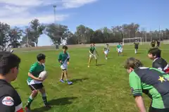 Rugby infantil del Jockey Club dijo presente en Nogoyá