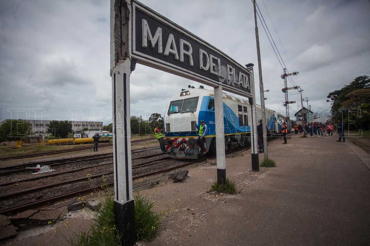 El personal ferroviario expresó “alegría por volver a trabajar”