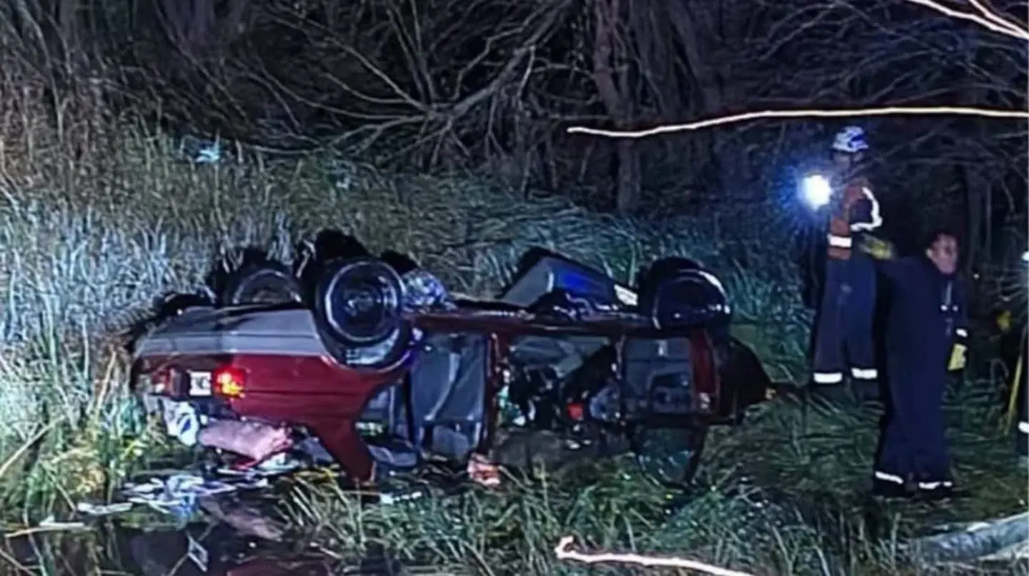 Trágico vuelco en un arroyo en ruta 9: