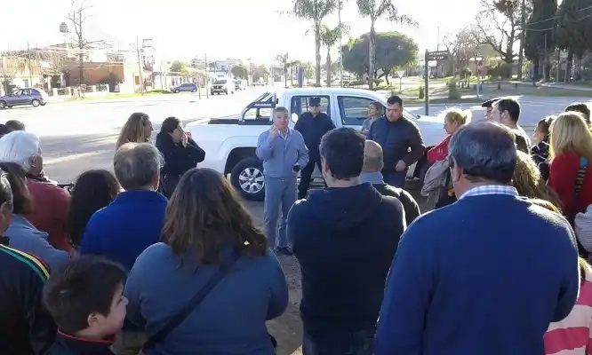 Detención, allanamiento y reunión por los robos en Pueblo Belgrano