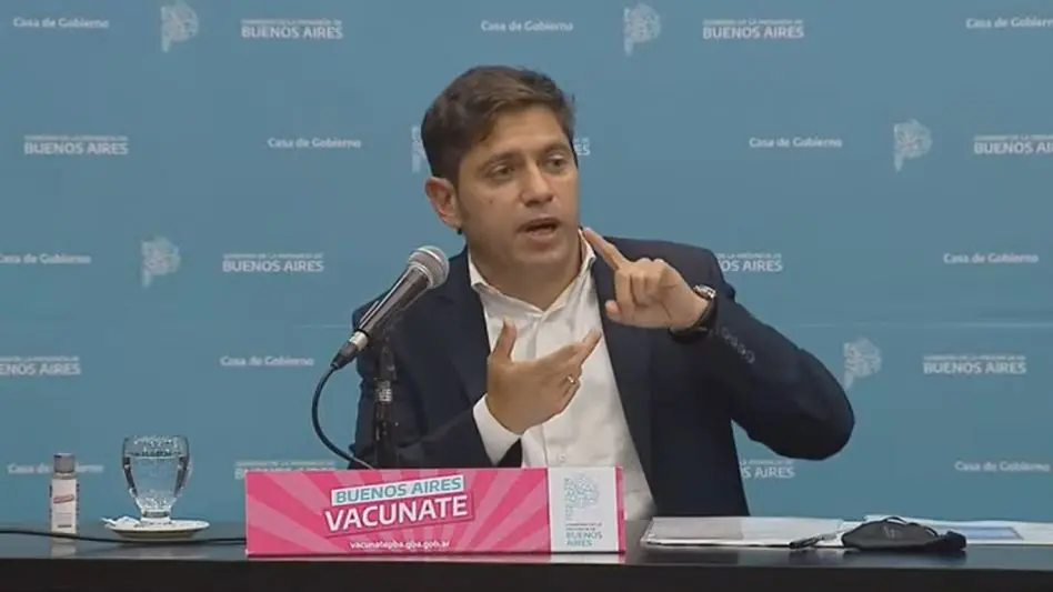 Kicillof: "Buenos Aires adhiere a las medidas de Nación de manera taxativa"