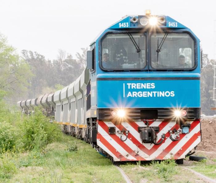 Crece el transporte de áridos por ferrocarril