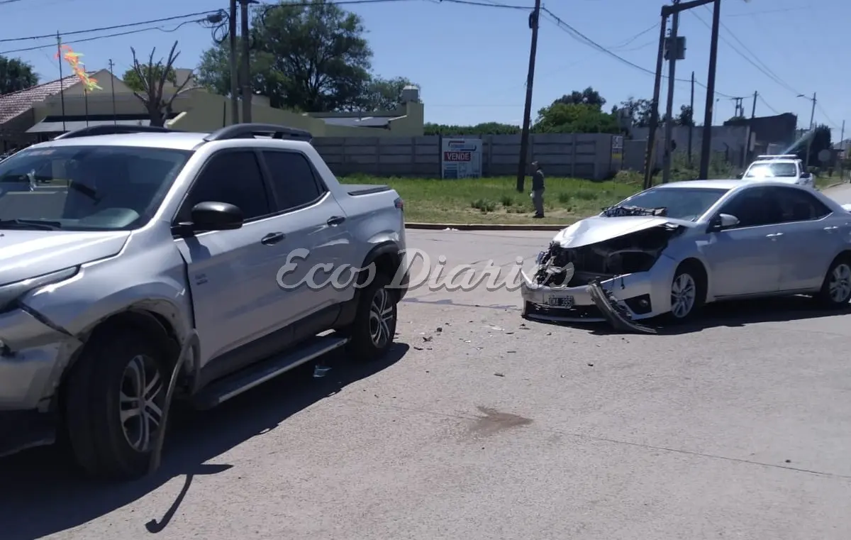 Accidente en 554 y 521 y otro en 59 y 90
