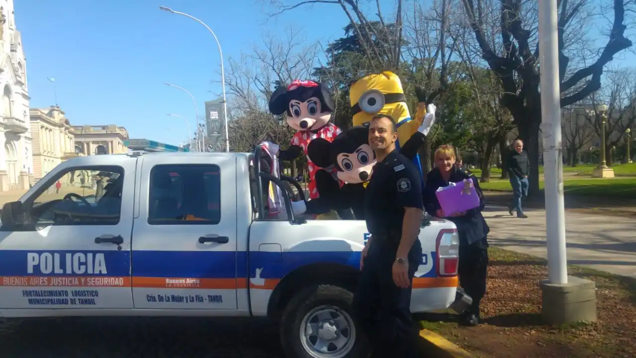 La Comisaría de la Mujer de Tandil realizó un festejo anticipado del Día del Niño