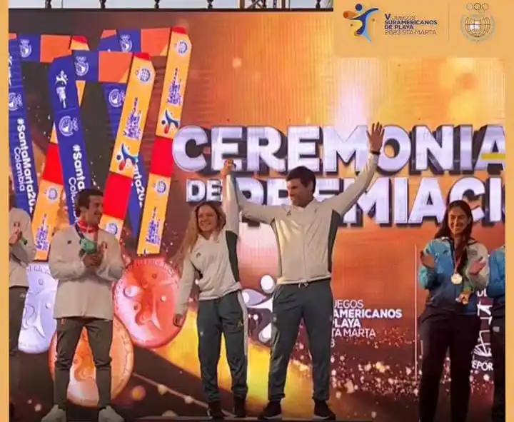 Juegos Suramericanos: Malena Sciarra y Julio Alsogaray ganaron la medalla de oro