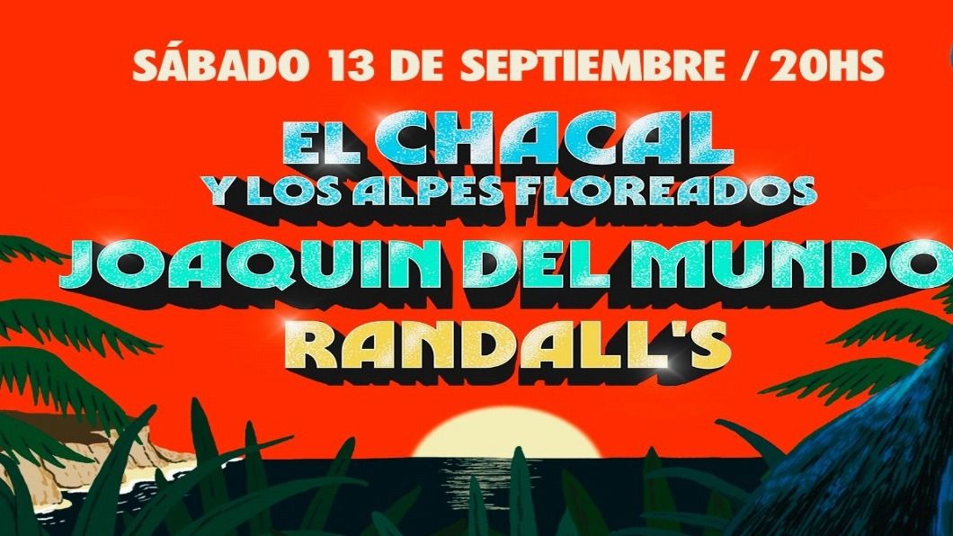 El Chacal, Joaquín del Mundo y Randall’s en una noche especial