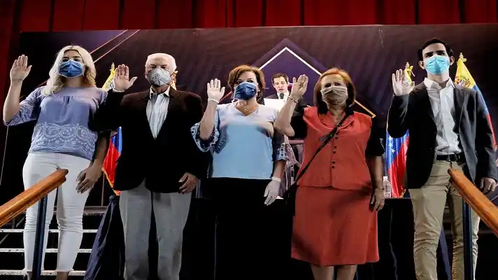 AN juramenta al comité   organizador de la CONSULTA POPULAR