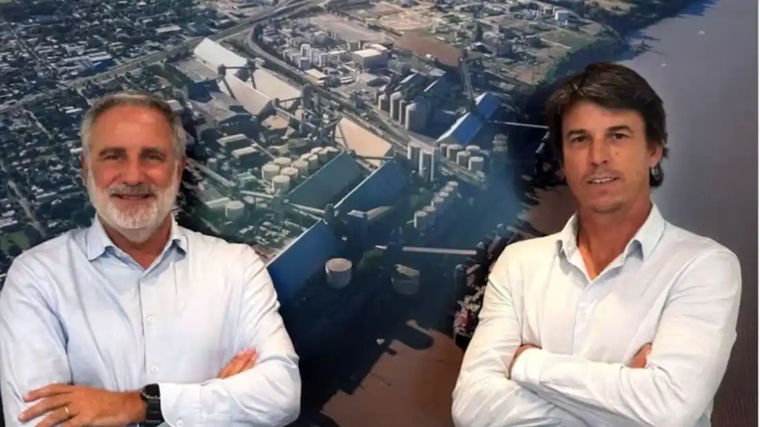 Pablo Noceda (Molinos Agro) y Fernando Correa Urquiza (Louis Dreyfus Company) informaron sobre la adhesión de 900 acreedores a la propuesta conjunta de sus compañías.
