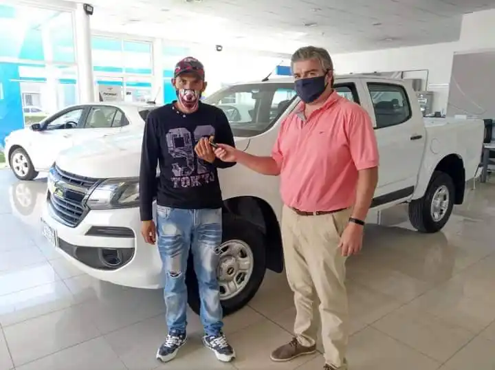 Alzogaray ya anda en pick-up