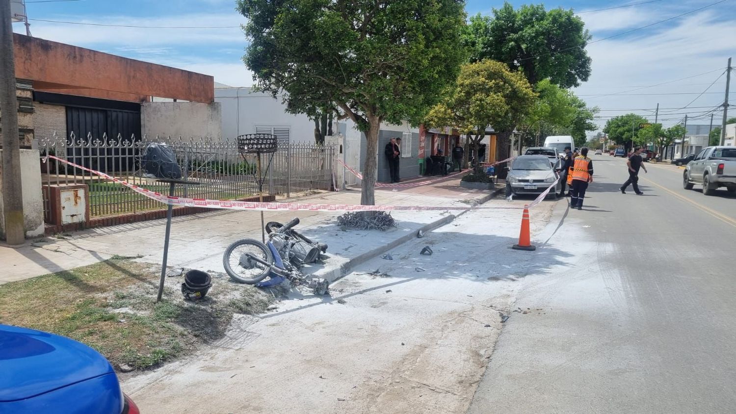 El hecho sucedió en la tarde de este jueves.