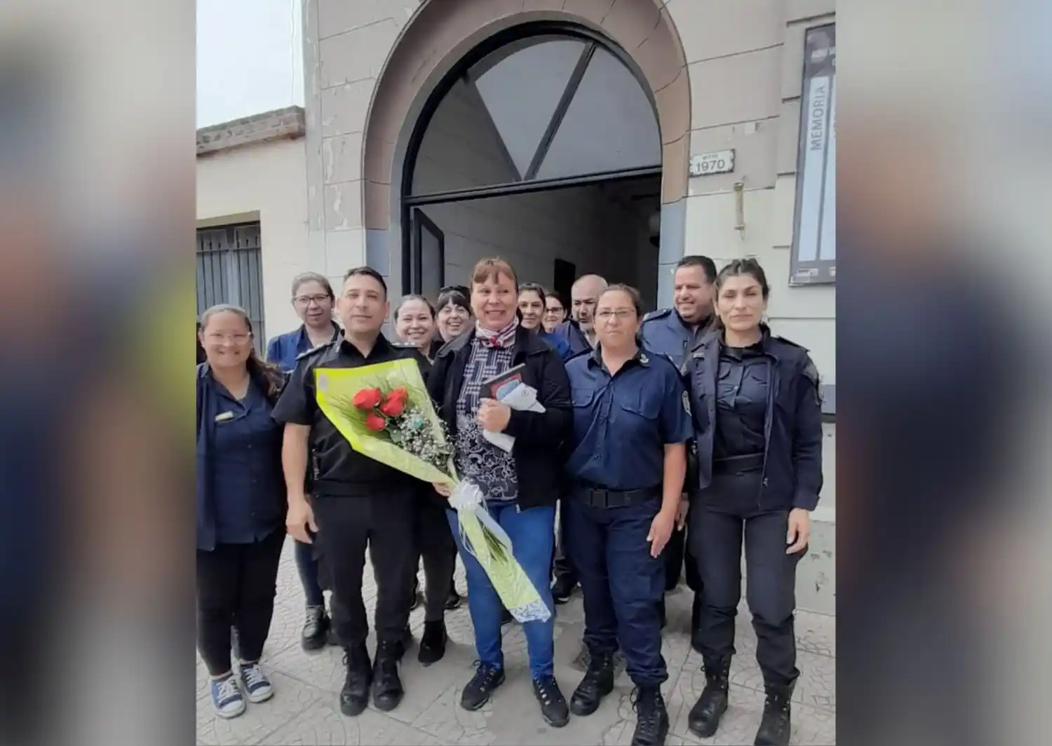 Felicitan a la capitana Marisa Morinico por su retiro 