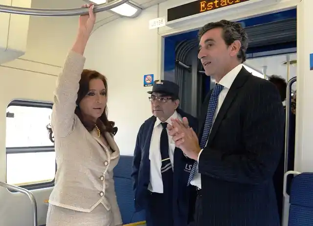 Tren Sarmiento: En medio del conflicto, Cristina y Randazzo presentan nuevas unidades