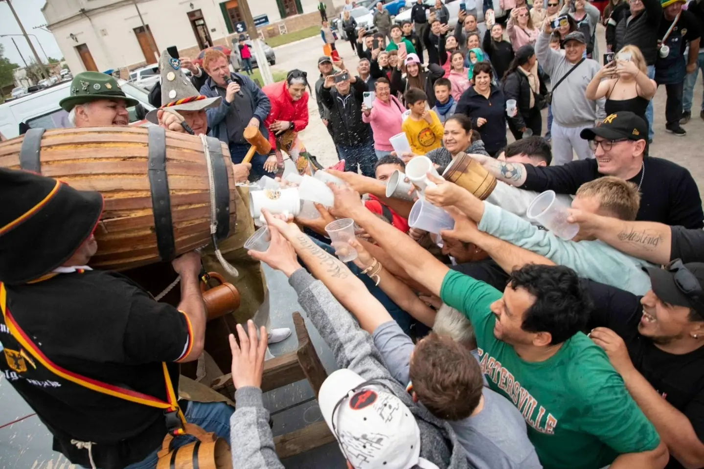 Hay fiesta de la cultura alemana en Daireaux