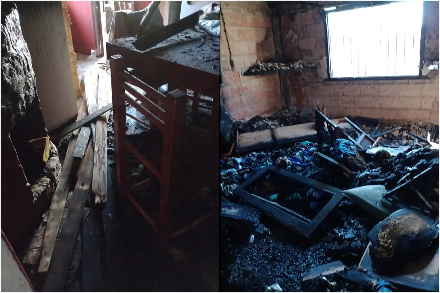 El incendio de Boulevard Moreno y Fray del Pozo fue intencional: “Nos tiraron algo y escuchamos una explosión”