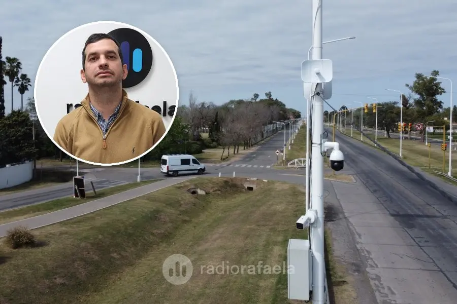 Rafaela sumará 135 cámaras: “Estamos trabajando para mejorar la seguridad”, afirmó Martínez Saliba