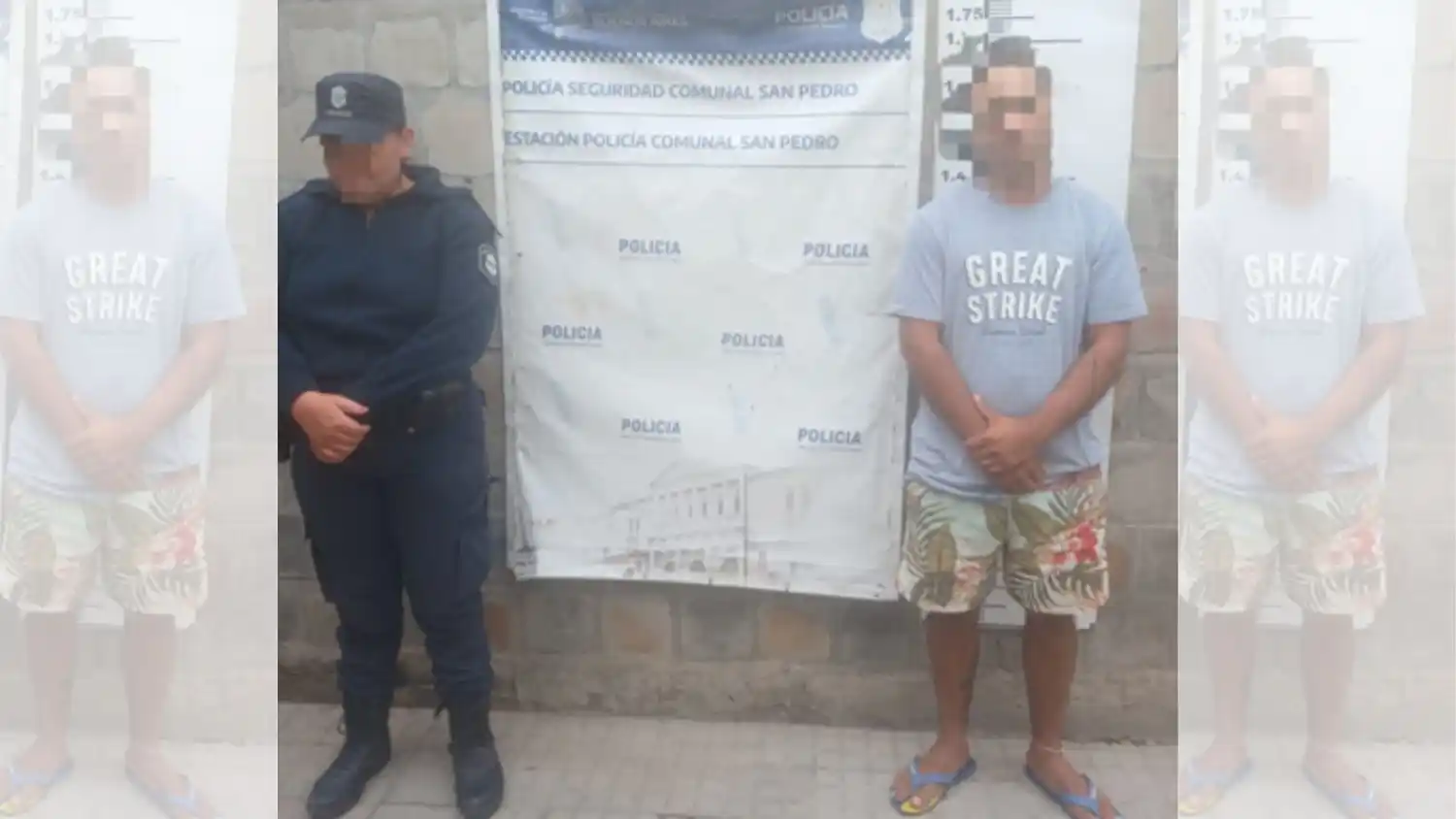 El individuo fue aprehendido después de un llamado a la Policía a través del 911.