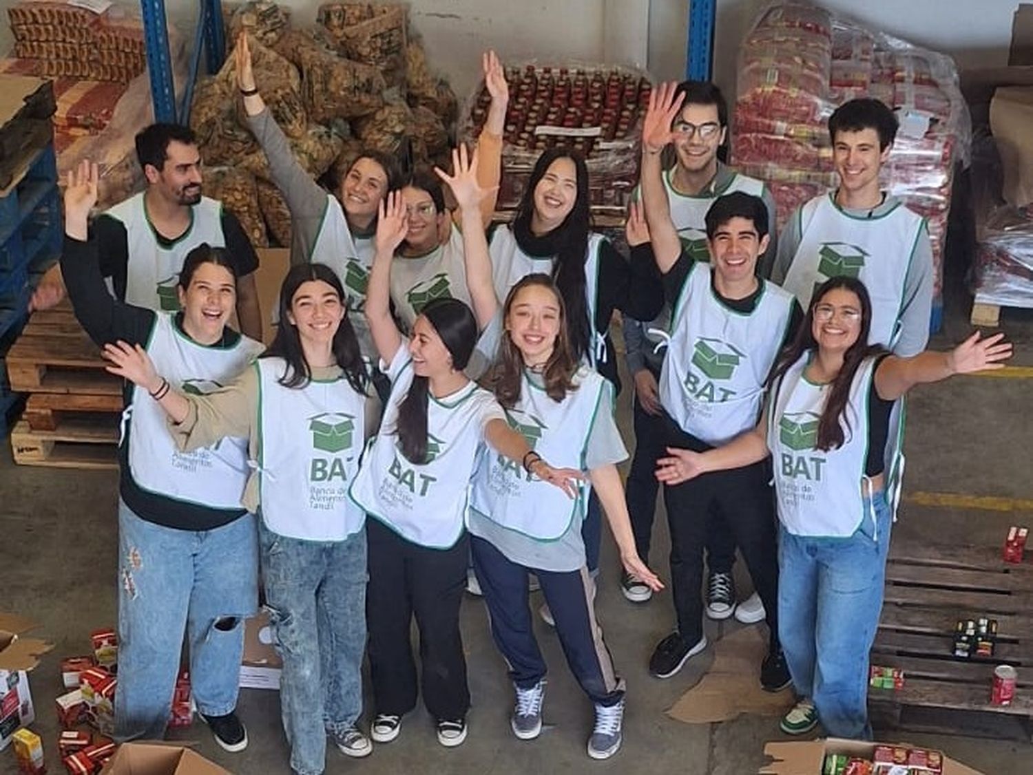 Exitosa colecta "Suma 1 + a tu mesa" del Banco de Alimentos Tandil