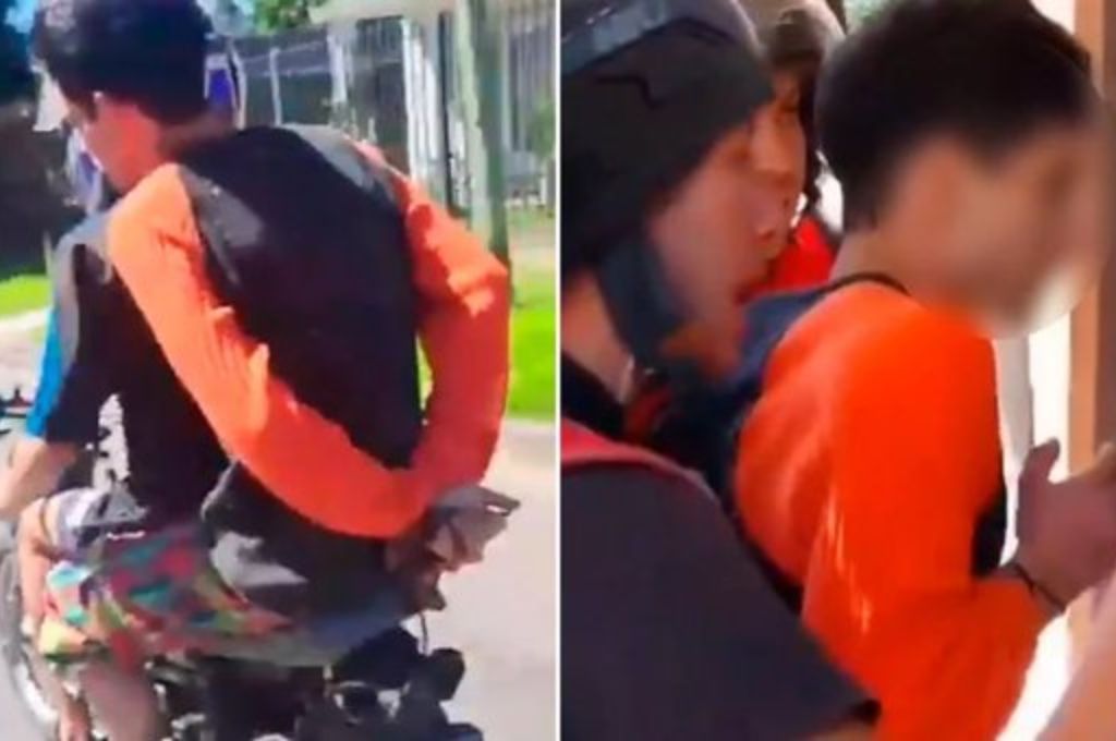 Cadetes recuperaron una moto robada