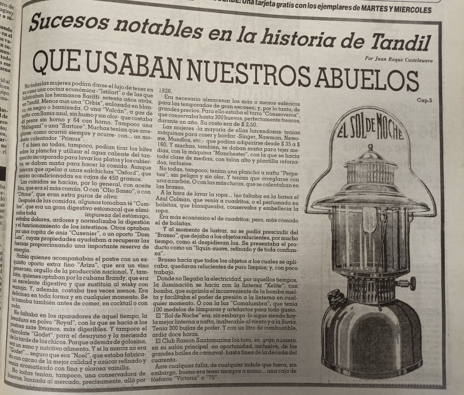 ¿Qué usaban nuestros abuelos? - Capítulo 5.