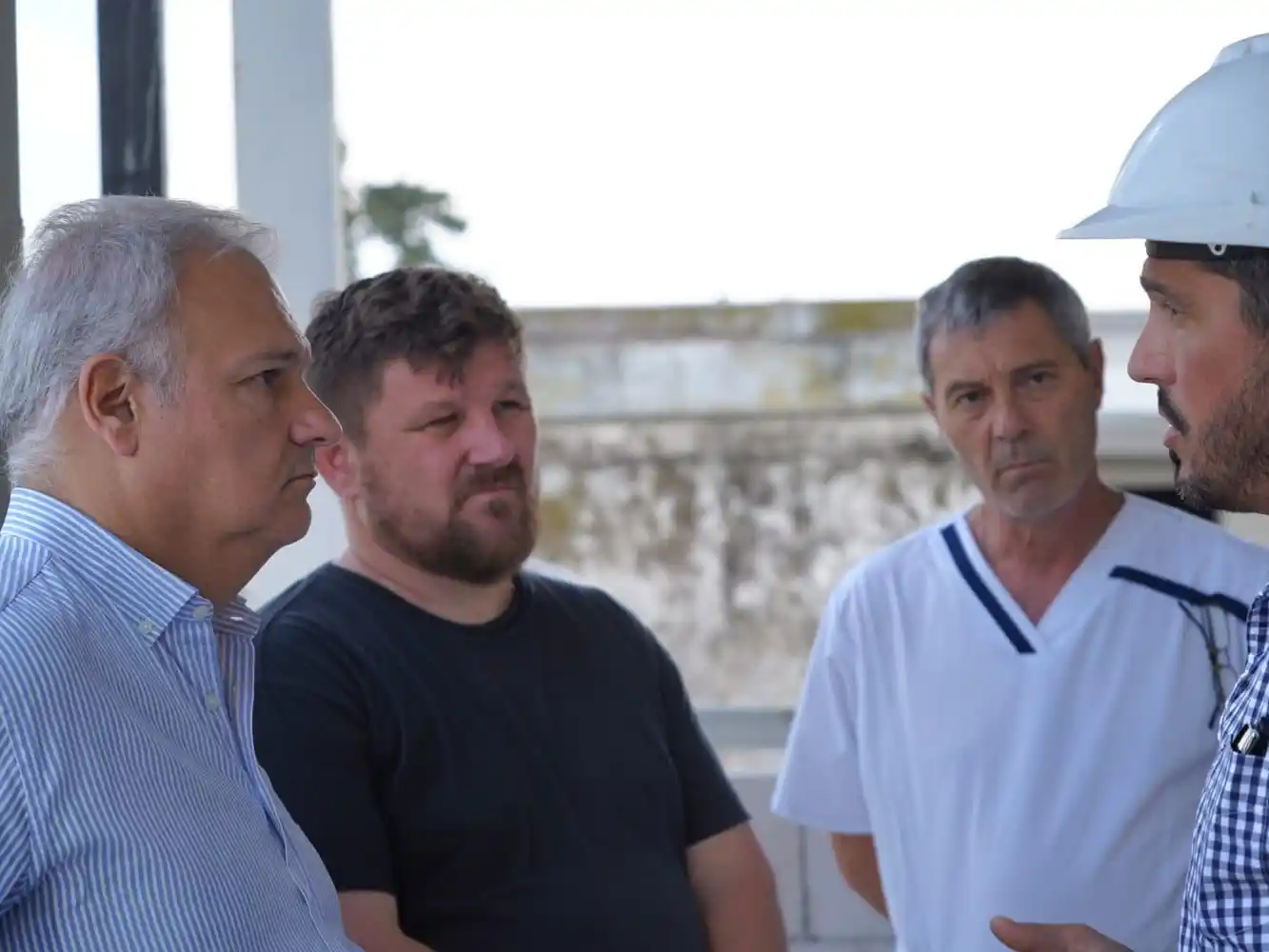 Pablo Farías sigue de recorrida por la provincia de Santa Fe.