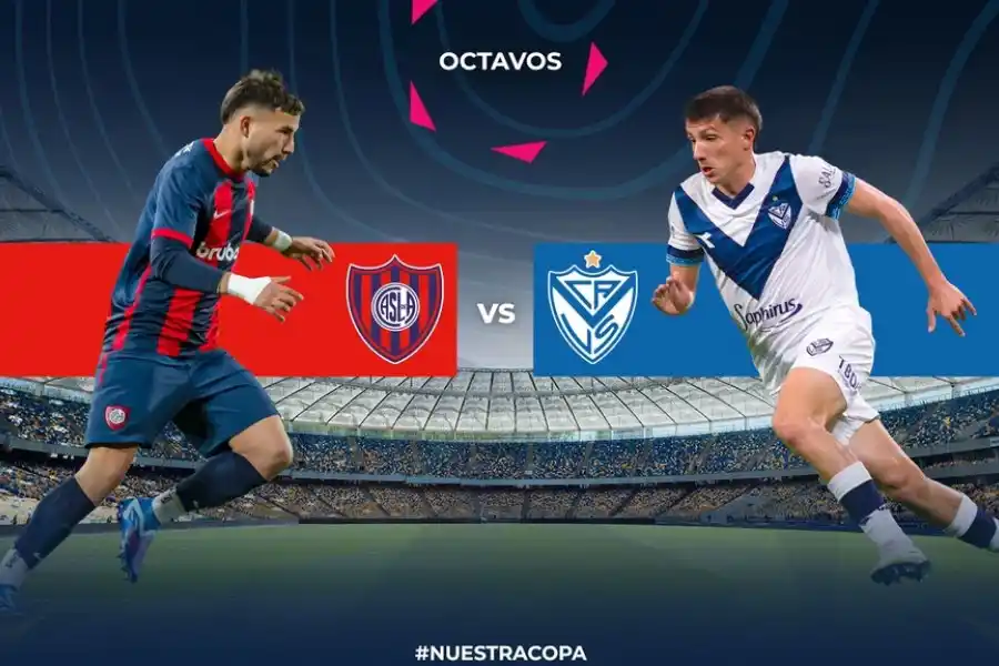 San Lorenzo y Vélez se miden por la Copa Argentina