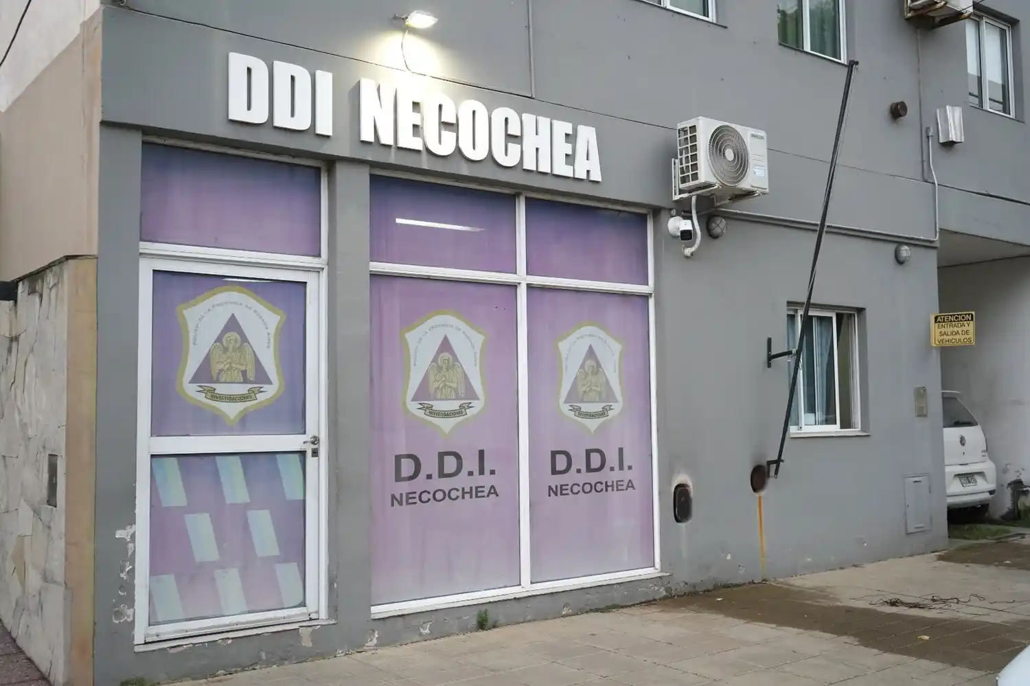 En la dependencia de investigaciones local, permanece el involucrado en el grave episodio