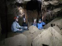 Cerró la primera jornada de exploración de las minas en el loteo Carrasco y esperan avances