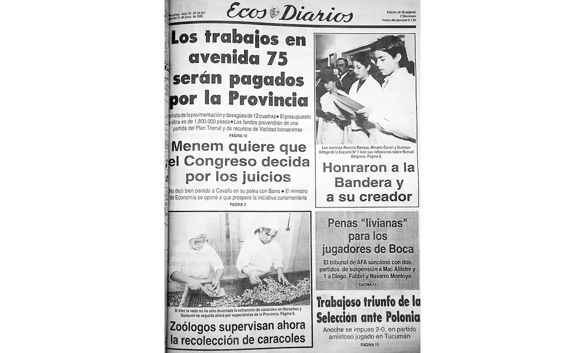 Viernes 21 de junio de 1996
