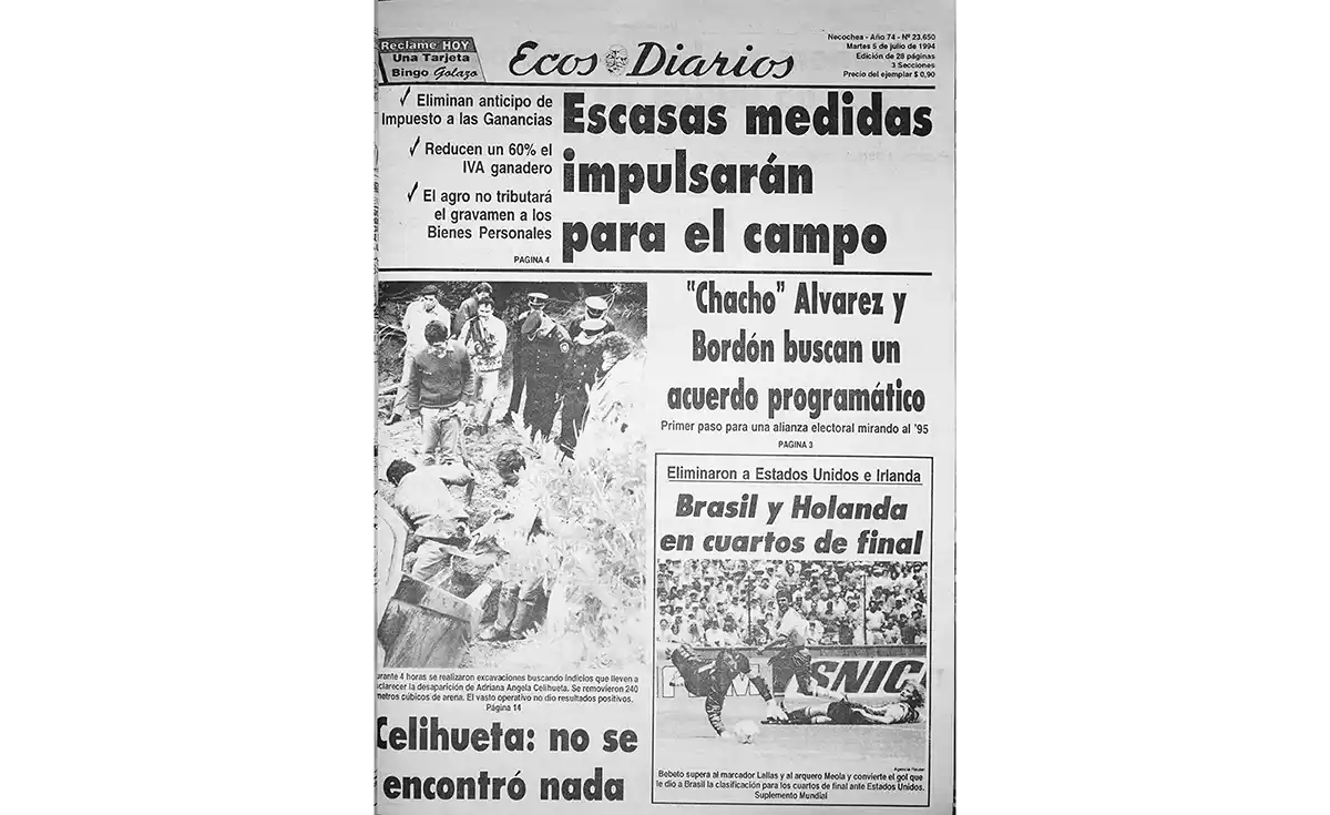 Martes 5 de julio 1994