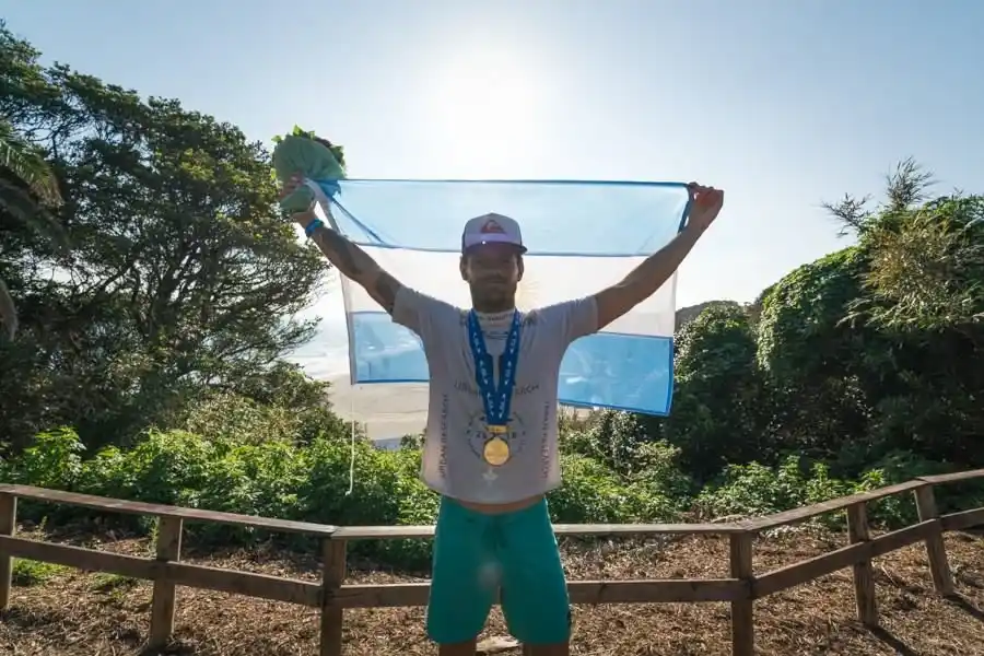 Santiago Muñiz campeón mundial 7 años después