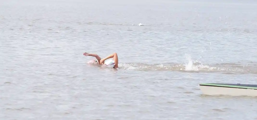 Este domingo se corre la prueba de aguas abiertas