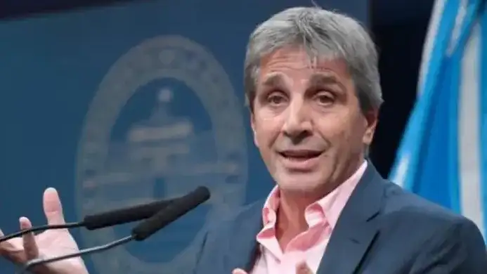 Luis Caputo, ministro de Economía.