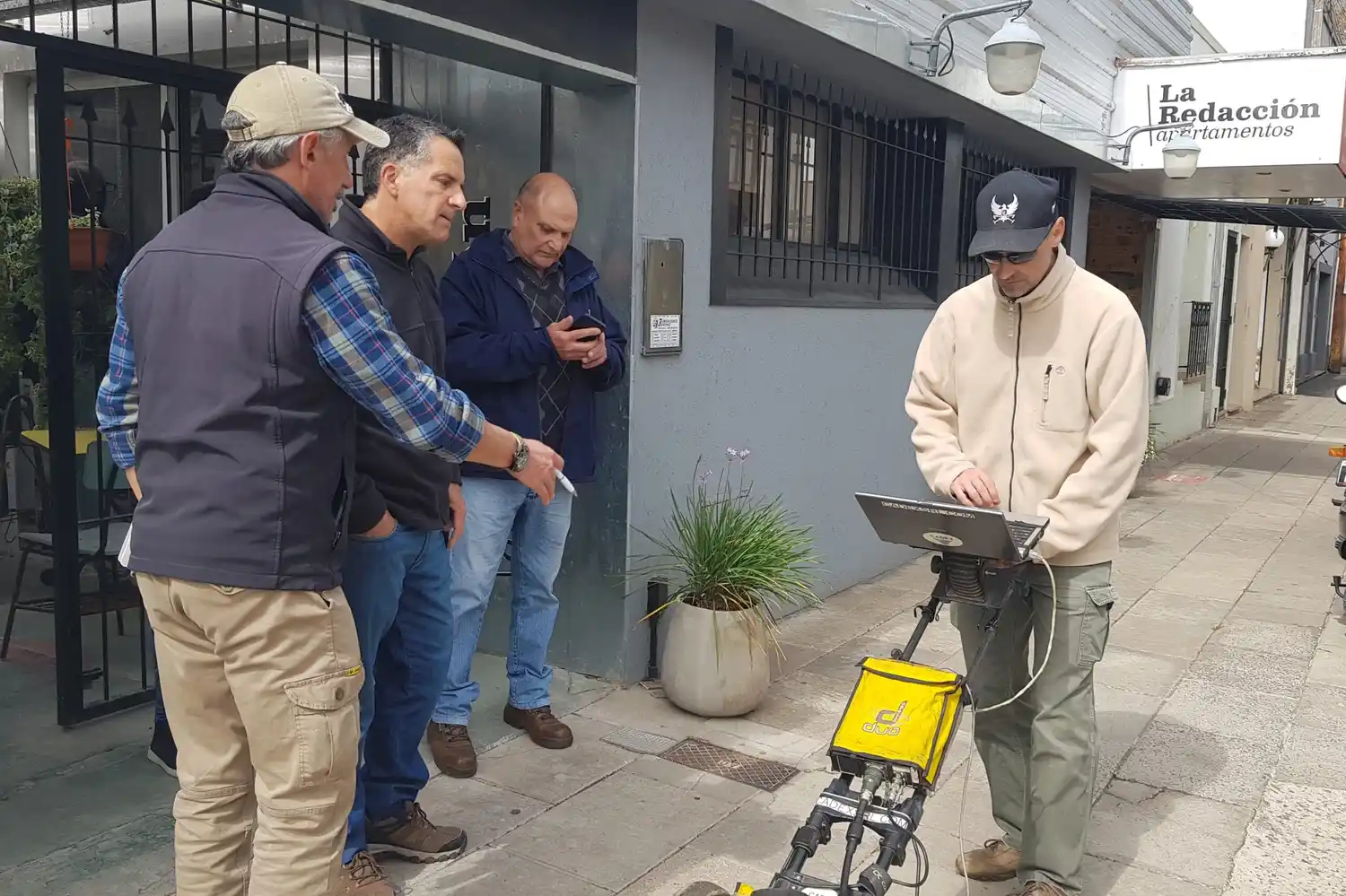 El grupo conservacionista continúa la búsqueda de los túneles franciscanos