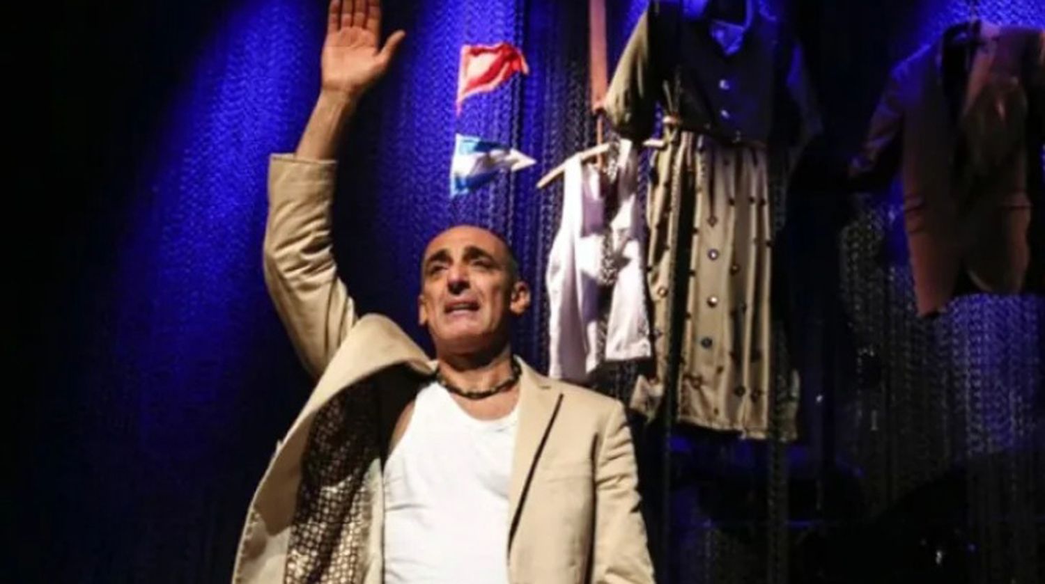 Actor. Mauricio Dayub sube al escenario del Teatro París