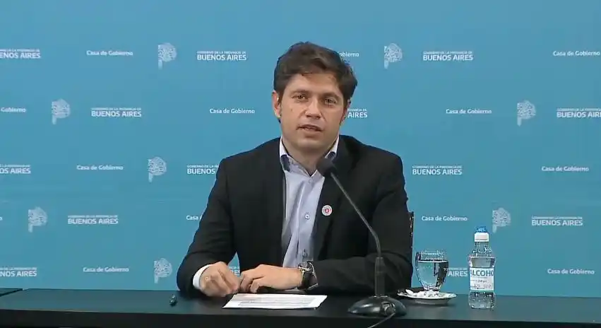 AMBA pasa de aislamiento a distanciamiento: "La política ahora es pasar de aplanar la curva a aplastarla", anunció Kicillof