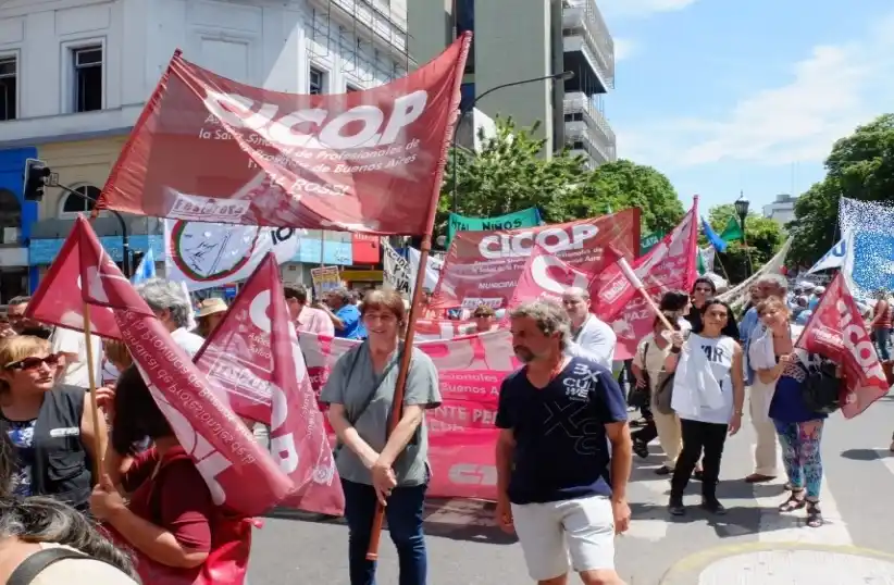 Paro de médicos bonaerenses de Cicop