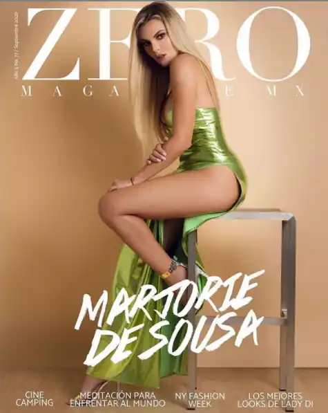 En medio de la polémica siempre Marjorie De Sousa consigue tiempo para trabajar. Foto: Instagram